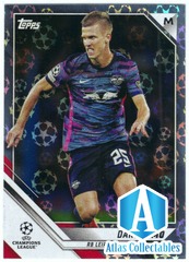 2021-22 Topps UEFA Champions League #91 Dani Olmo Starball Foil Parallel